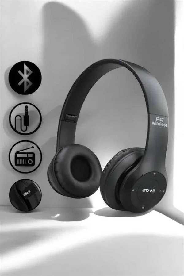 P47 Su Geçirmez Bluetooth Kulaklık - Yüksek Performanslı ve Ergonomik Spor Kulaklığı