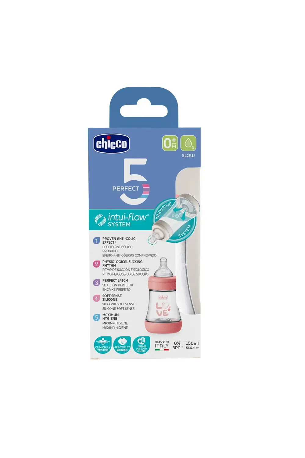 P5 Antikolik Biberon Pp 150ml - Kız