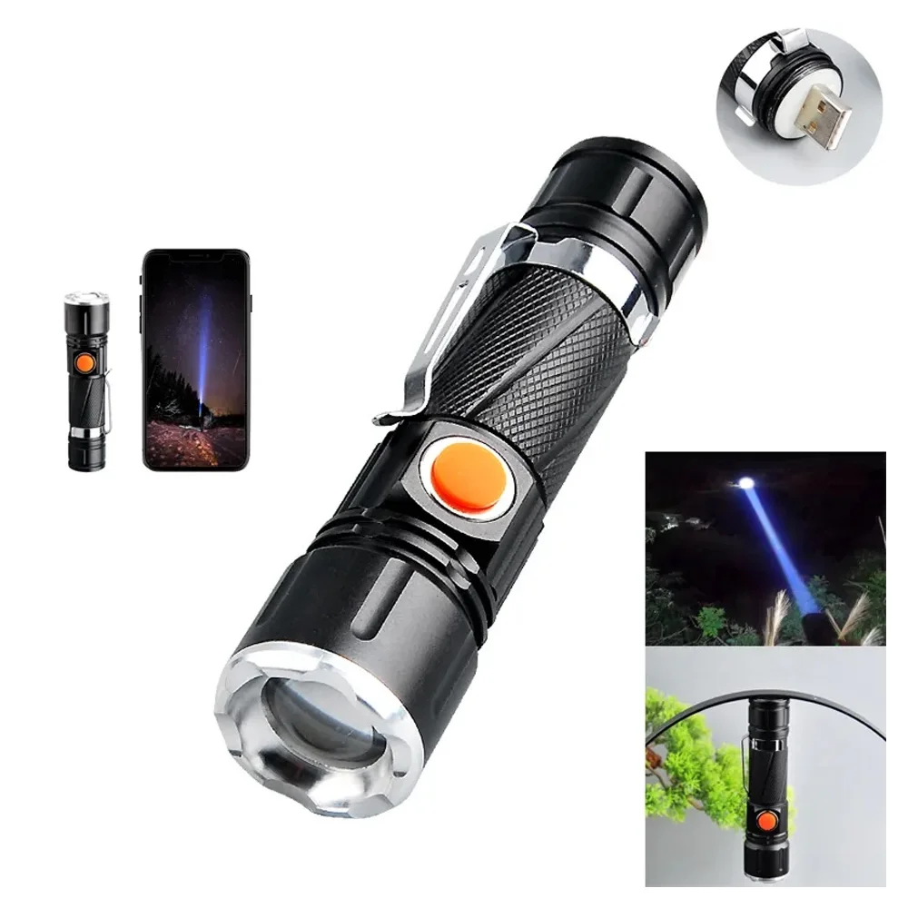 P50 Led Şarjlı Mıknatıslı Usb El Feneri Wt-622
