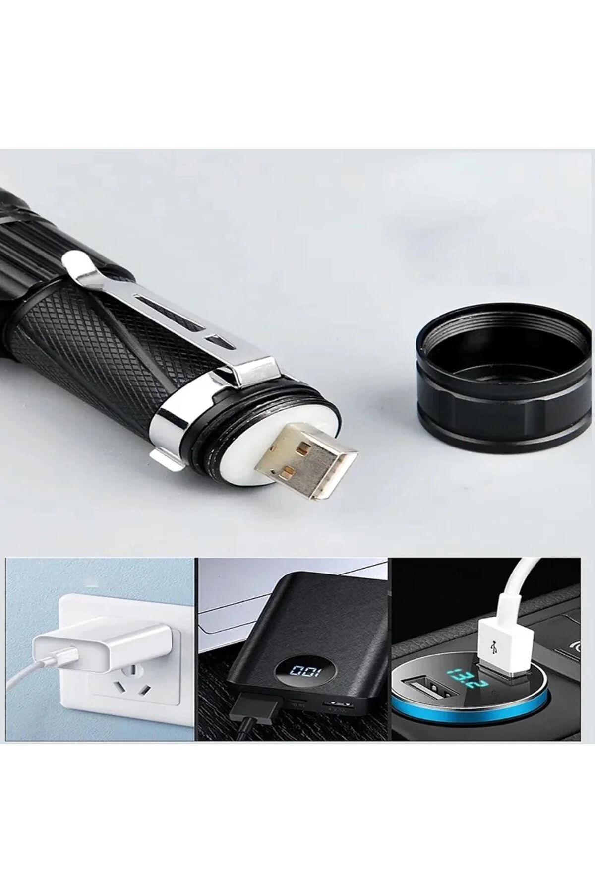 P50 Led Şarjlı Mıknatıslı Usb El Feneri Wt-622 P50 Led Şarjlı Mıknatıslı Usb El Feneri Wt-622