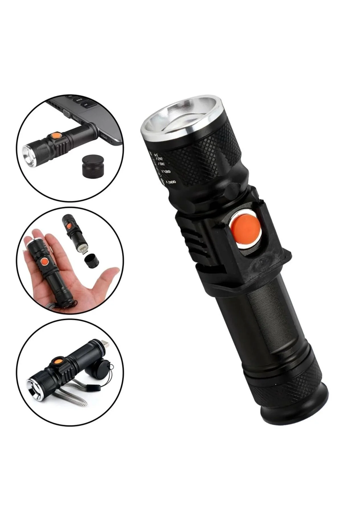 P50 Led Şarjlı Mıknatıslı Usb El Feneri Wt-622 P50 Led Şarjlı Mıknatıslı Usb El Feneri Wt-622