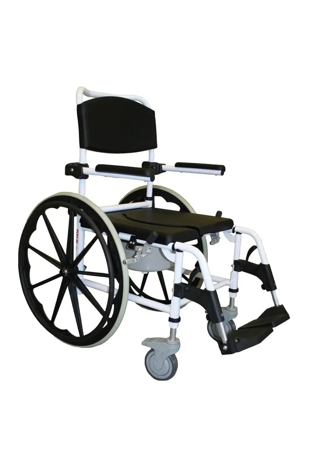P617 Tekerlekli Banyo Tuvalet Sandalyesi