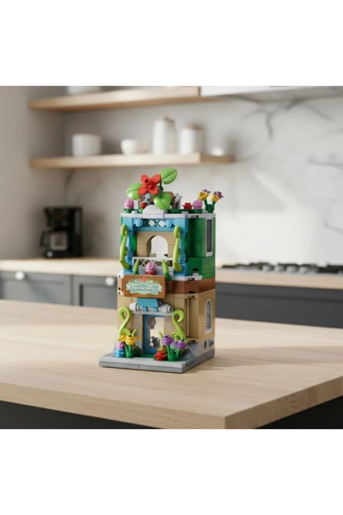 P657037 ÇİÇEK DÜKKANI 280 PARÇA BLOCK OYUNCAK