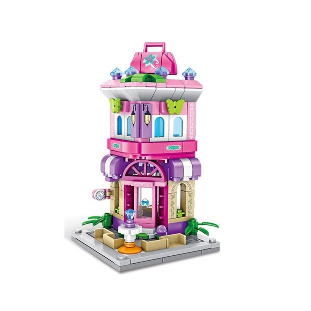 P657038 ÇANTA DÜKKANI 266 PARÇA BLOCK OYUNCAK
