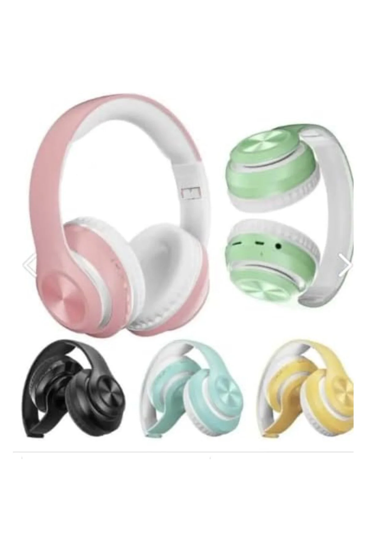 P68 Katlanabilir Bluetooth Kablosuz Kulak Üstü Streo Wireless Aux Girişli Mikrafonlu Ex