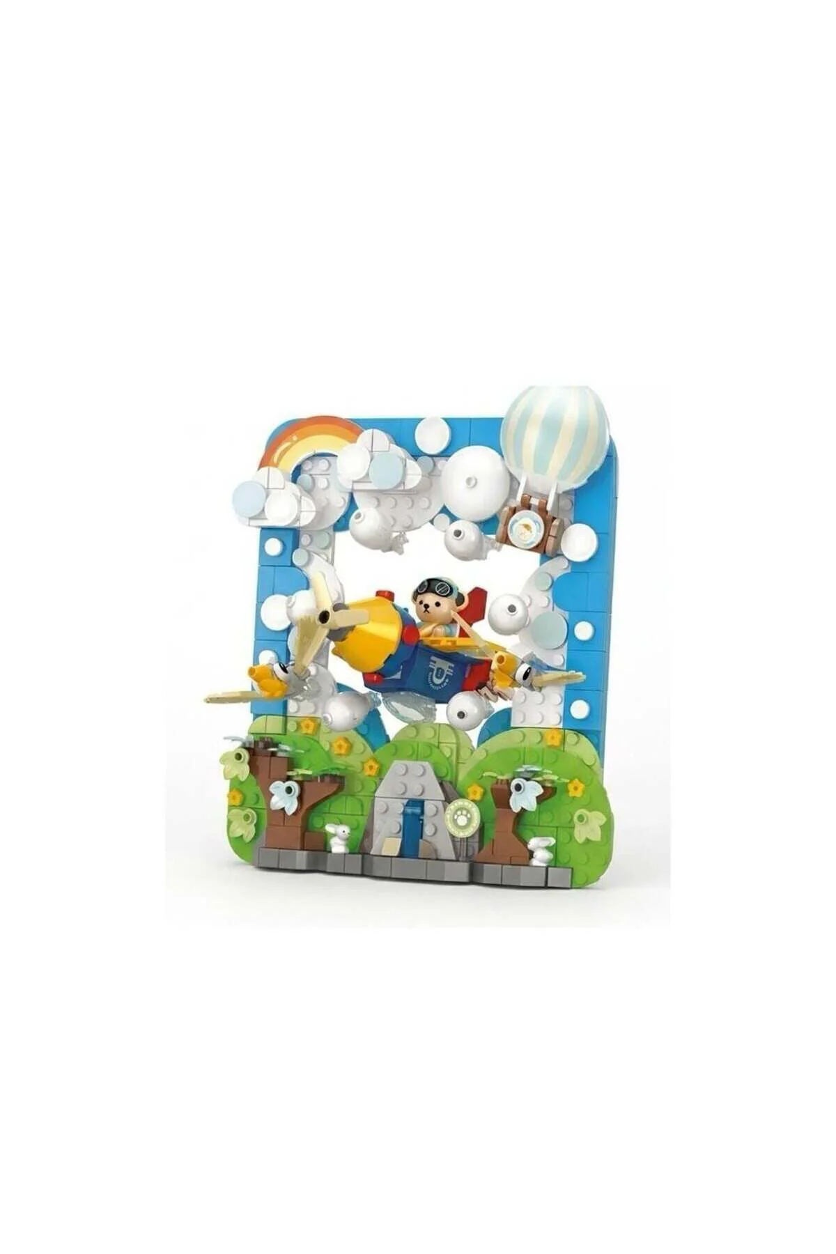 P881504 Panlos Kaptan Teddy 425 Parça Block Oyuncak
