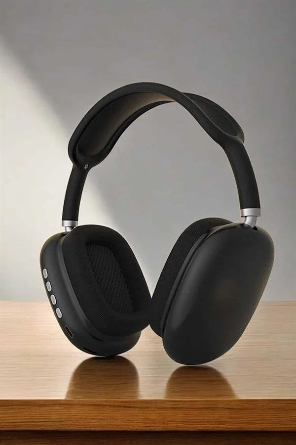 P9 Air Max Kablosuz 5.2 Mikrofonlu Bluetooth Kulaklık - Beyaz, Gürültü Azaltma, Uzun Pil Ömrü