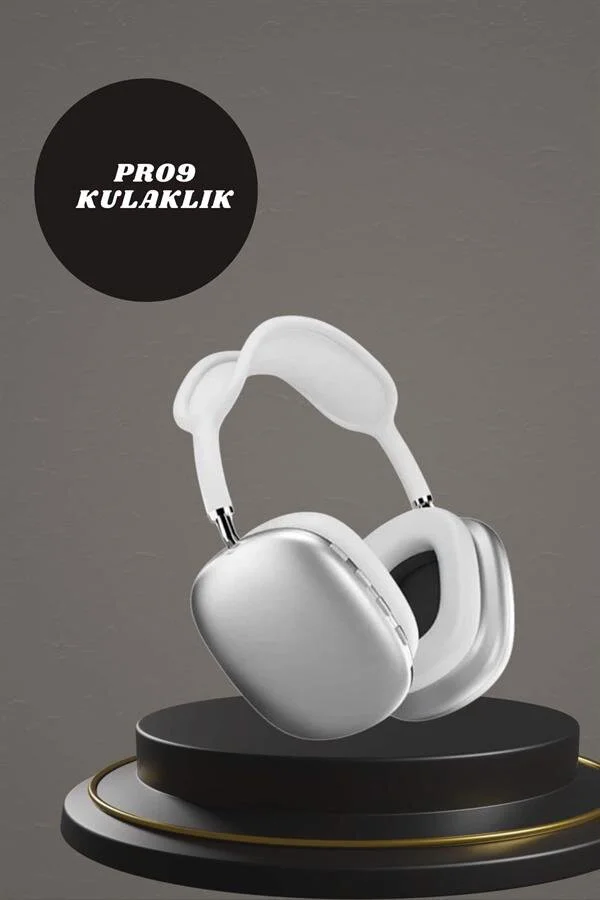 P9 Kablosuz Bluetooth Kulaklık ve 7 Kordonlu Akıllı Saat Seti - Spor ve Oyun İçin Ultra HD Ses ve Sağlık Takibi