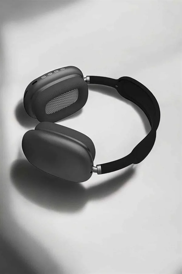 P9 Plus Hi-fi Ses Kalitesi Ayarlanabilir Mikrofonlu Bluetooth Kulaklık Siyah
