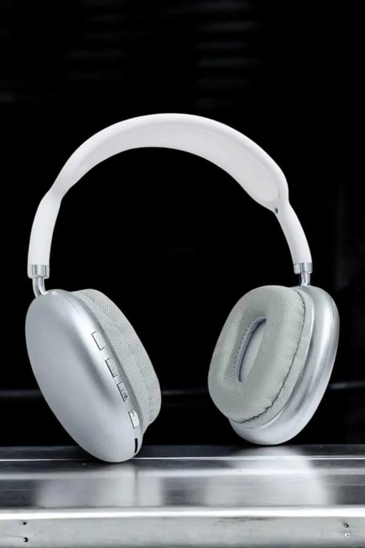 P9 Plus Kablosuz Kulak Üstü Bluetooth Kulaklık Beyaz Mikrofonlu Kulaküstü Kablosuz Kulaklık - Görsel 3