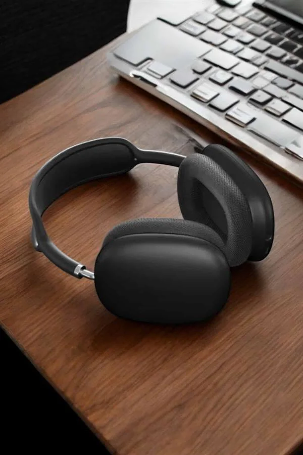 P9 Plus Kulaklık Siyah Bluetooth Bağlantılı Kulak Üstü Kablosuz A