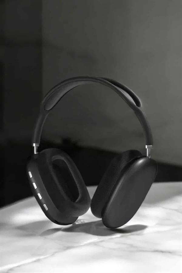 P9 Plus Kulaklık Siyah Bluetooth Bağlantılı Kulak Üstü Kablosuz