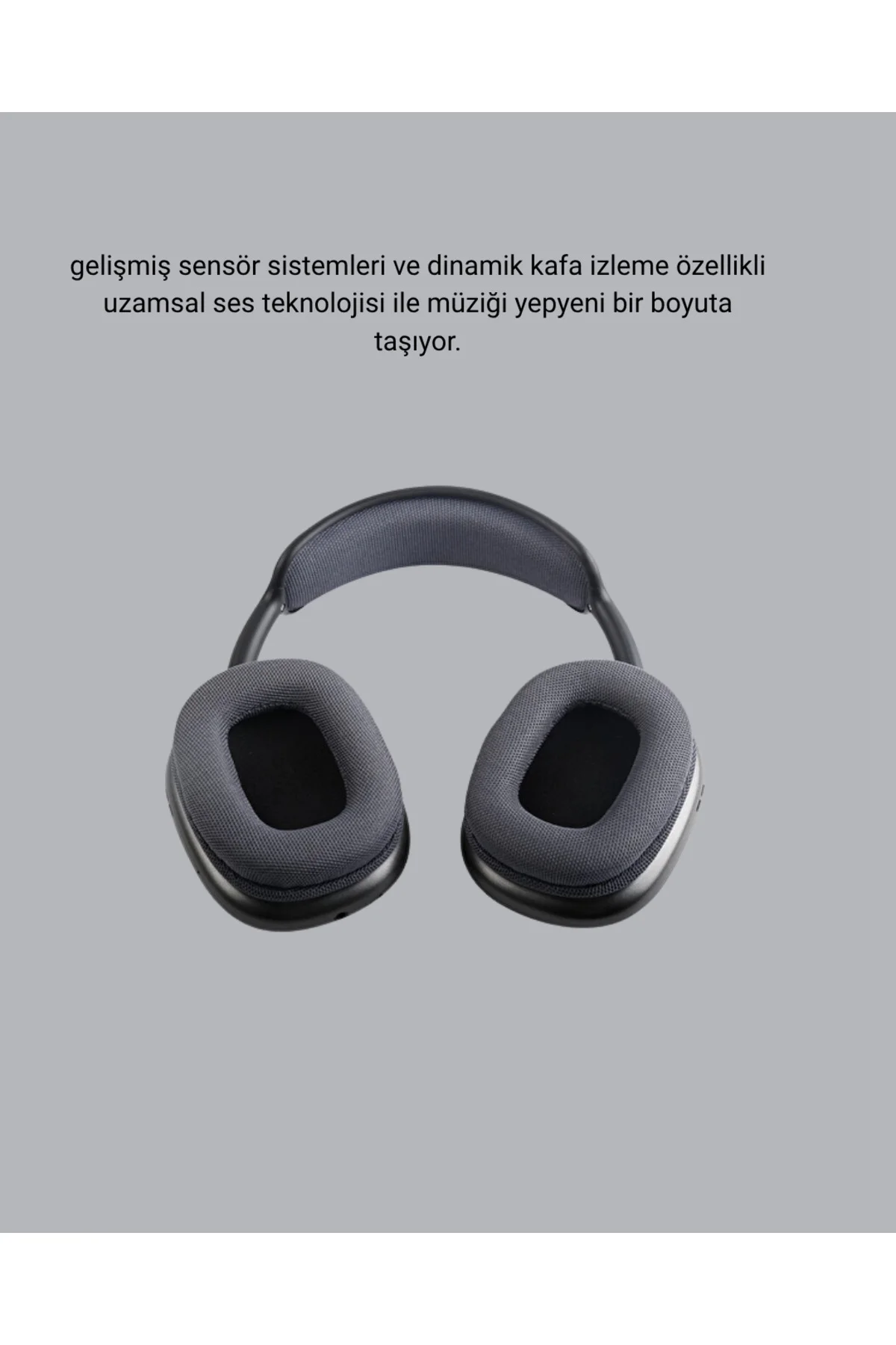 P9 Pro Plus Bluetooth Kulak Üstü Kulaklık – H1 Çipli, Aktif Gürültü Engelleme, Uzamsal Ses Desteği