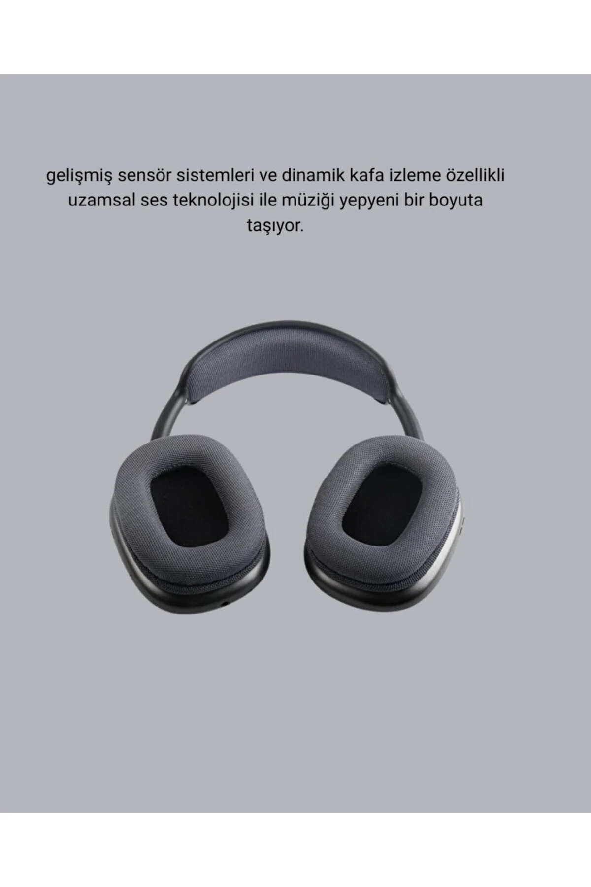 P9 Pro Plus Bluetooth Kulak Üstü Kulaklık – H1 Çipli, Aktif Gürültü Engelleme, Uzamsal Ses Desteği