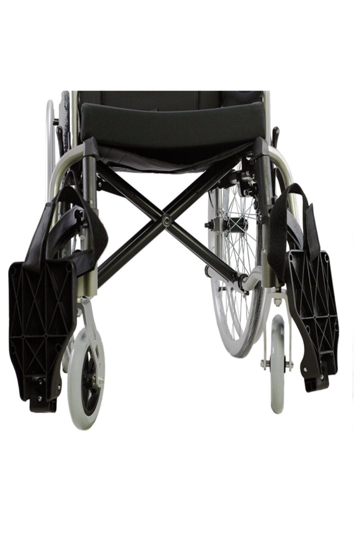 P957 Alüminyum Hafif Hasta Engelli Refakatçi Tekerlekli Sandalye
