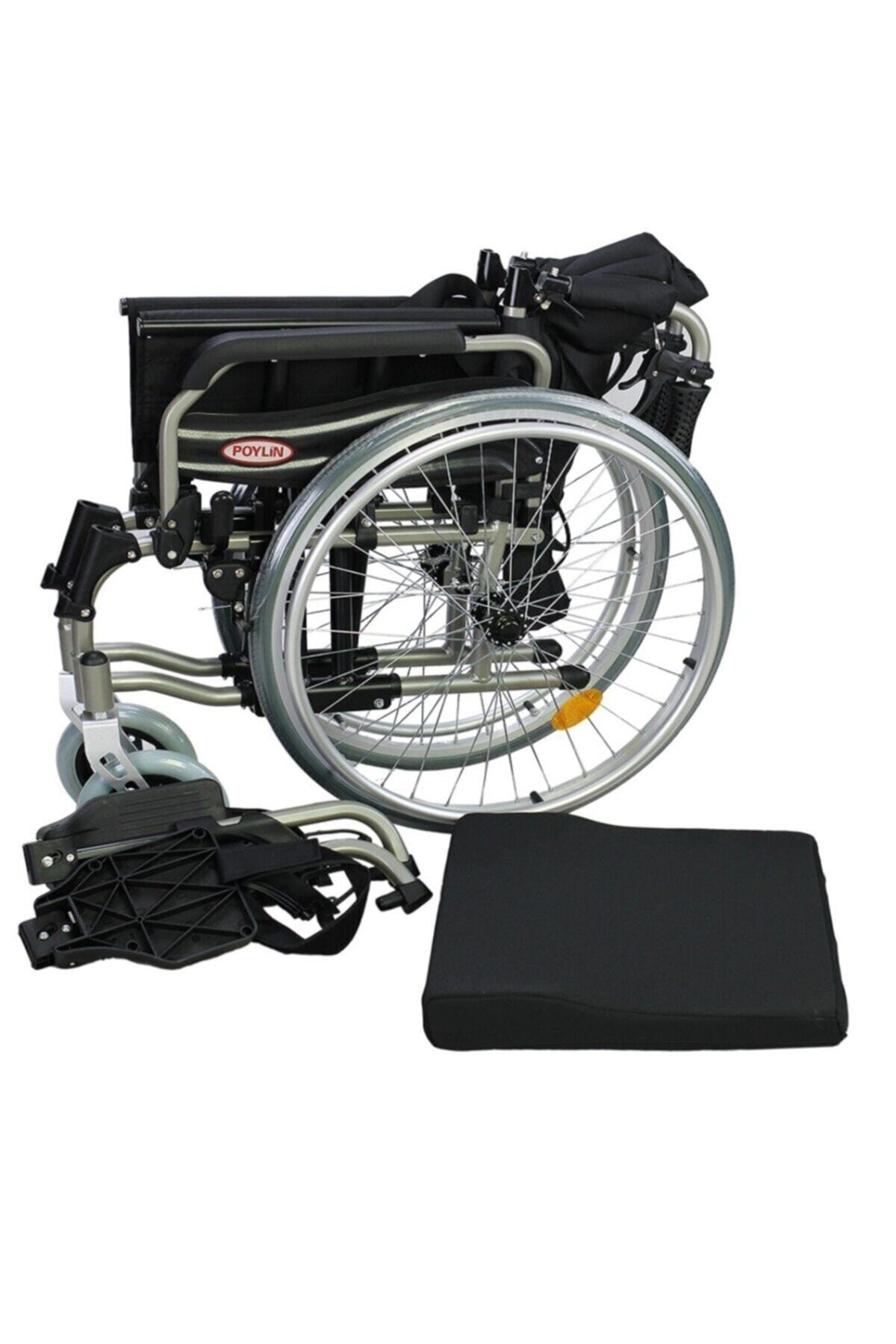 P957 Alüminyum Hafif Hasta Engelli Refakatçi Tekerlekli Sandalye