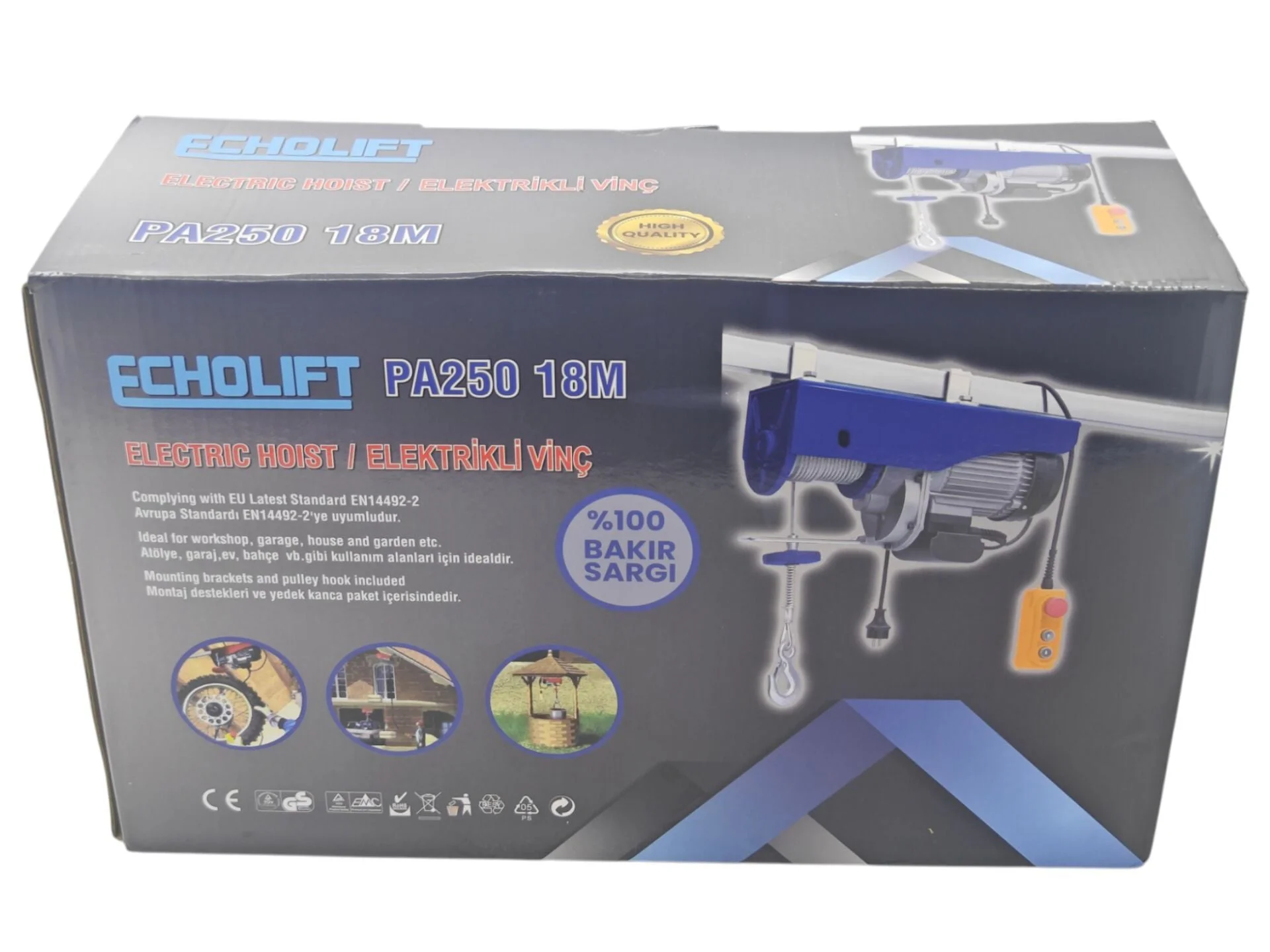 PA250   Echolift Elektrikli Vinç 125-250kg
