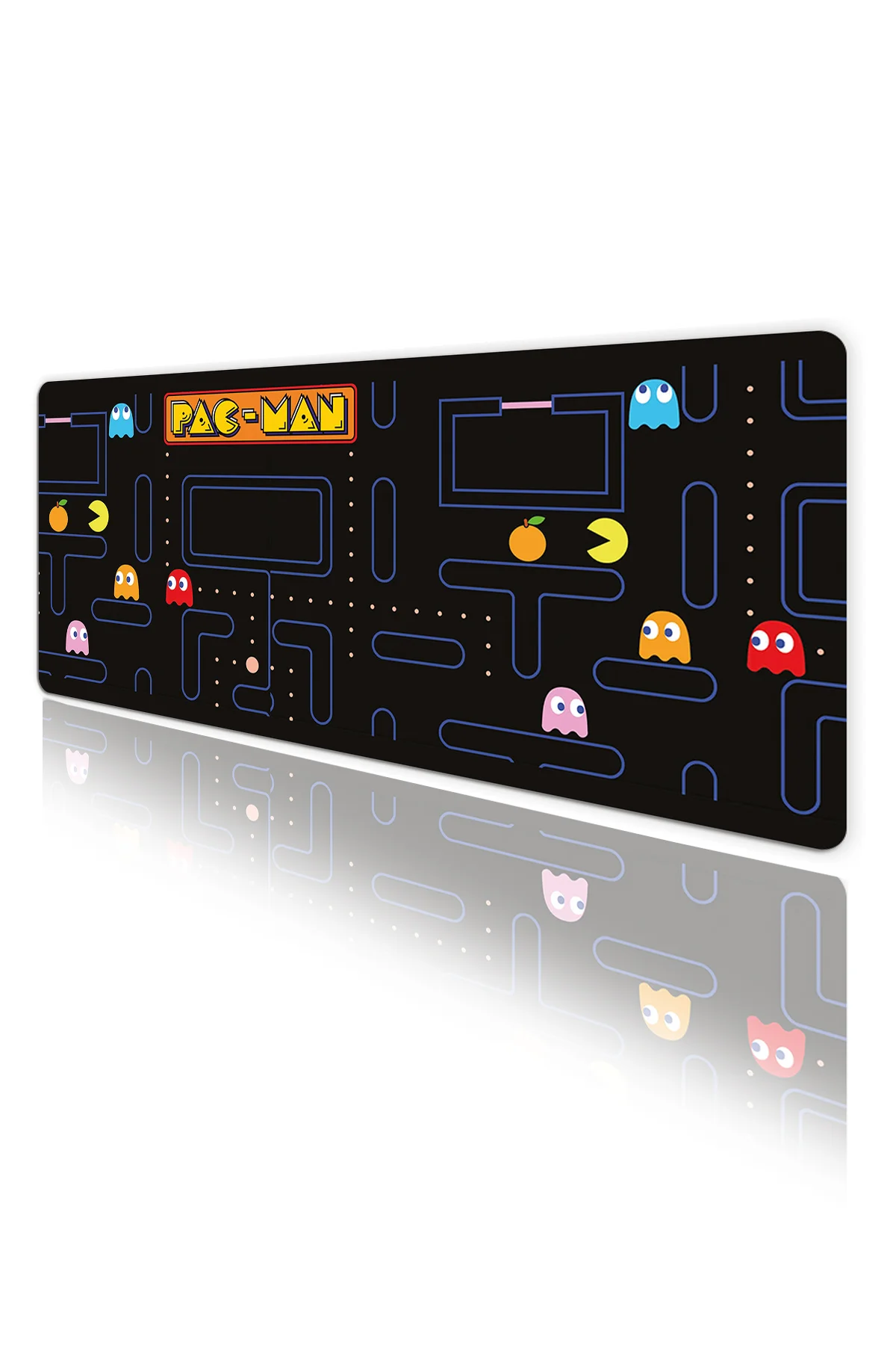 Pac-Man Oyun Gaming Klavye Mouse Pad Masa Matı 70x30 cm