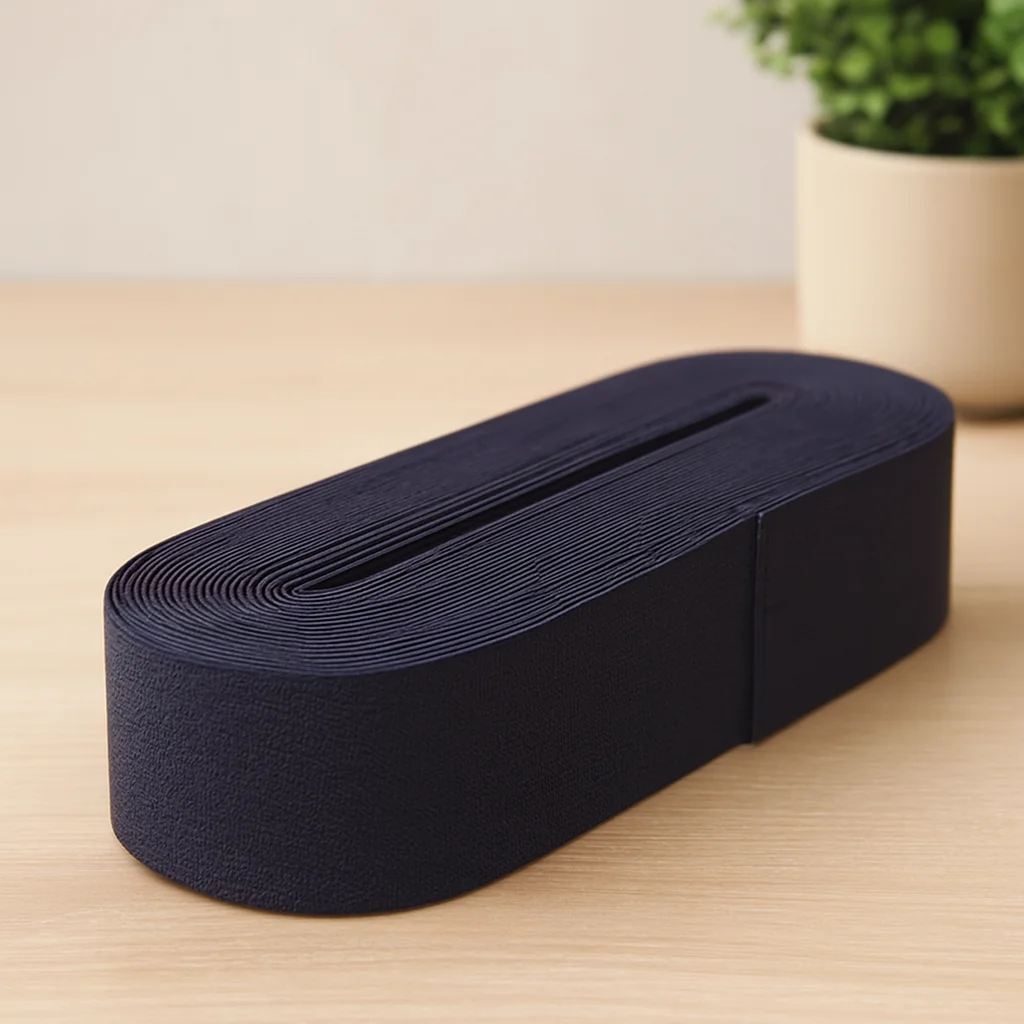 Paça Lastiği Yassı Geniş Siyah 4 cm 10 m Fiyatı, Yorumları ve Özellikleri