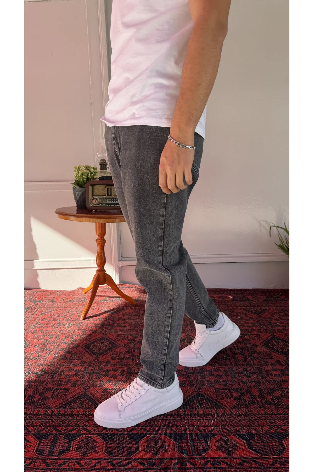 Paça Uzun Boyfriend Jean