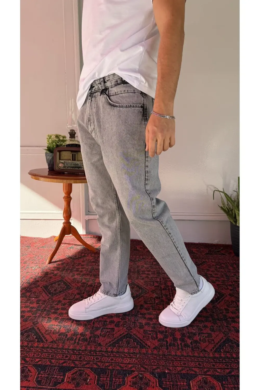 Paça Uzun Boyfriend Jean