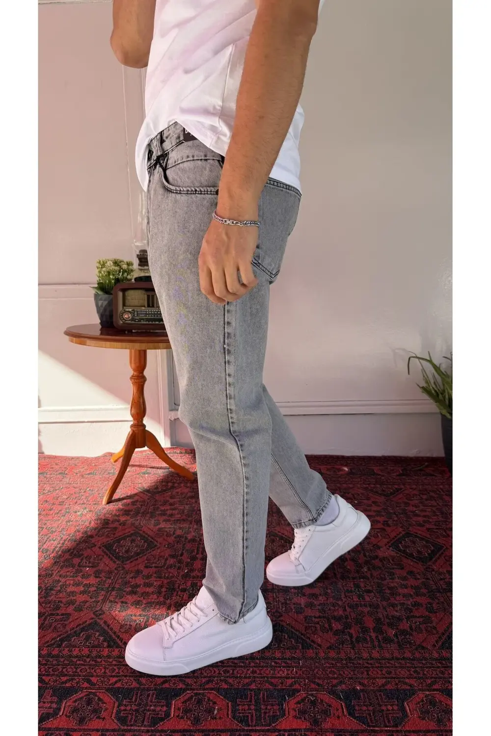 Paça Uzun Boyfriend Jean