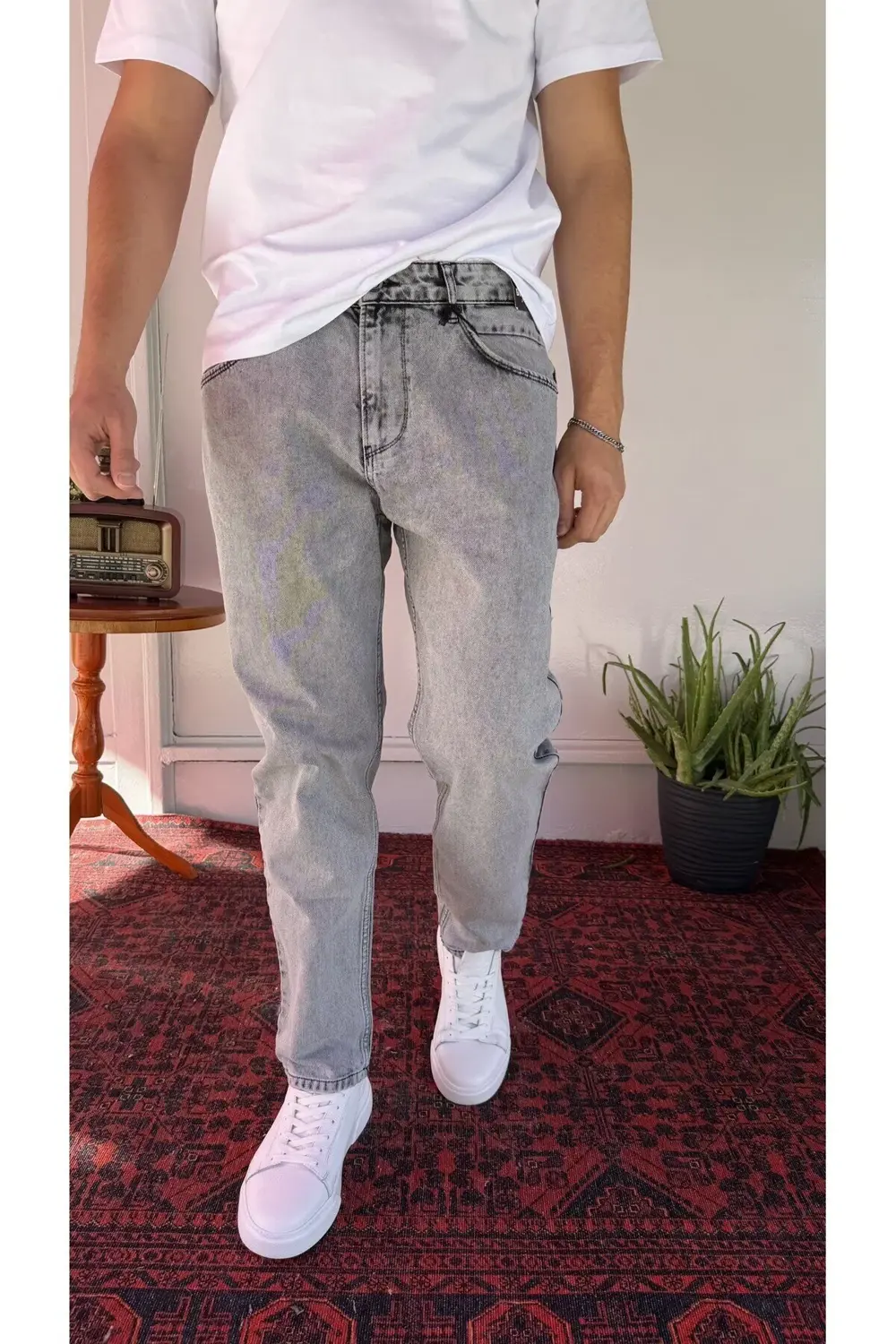 Paça Uzun Boyfriend Jean