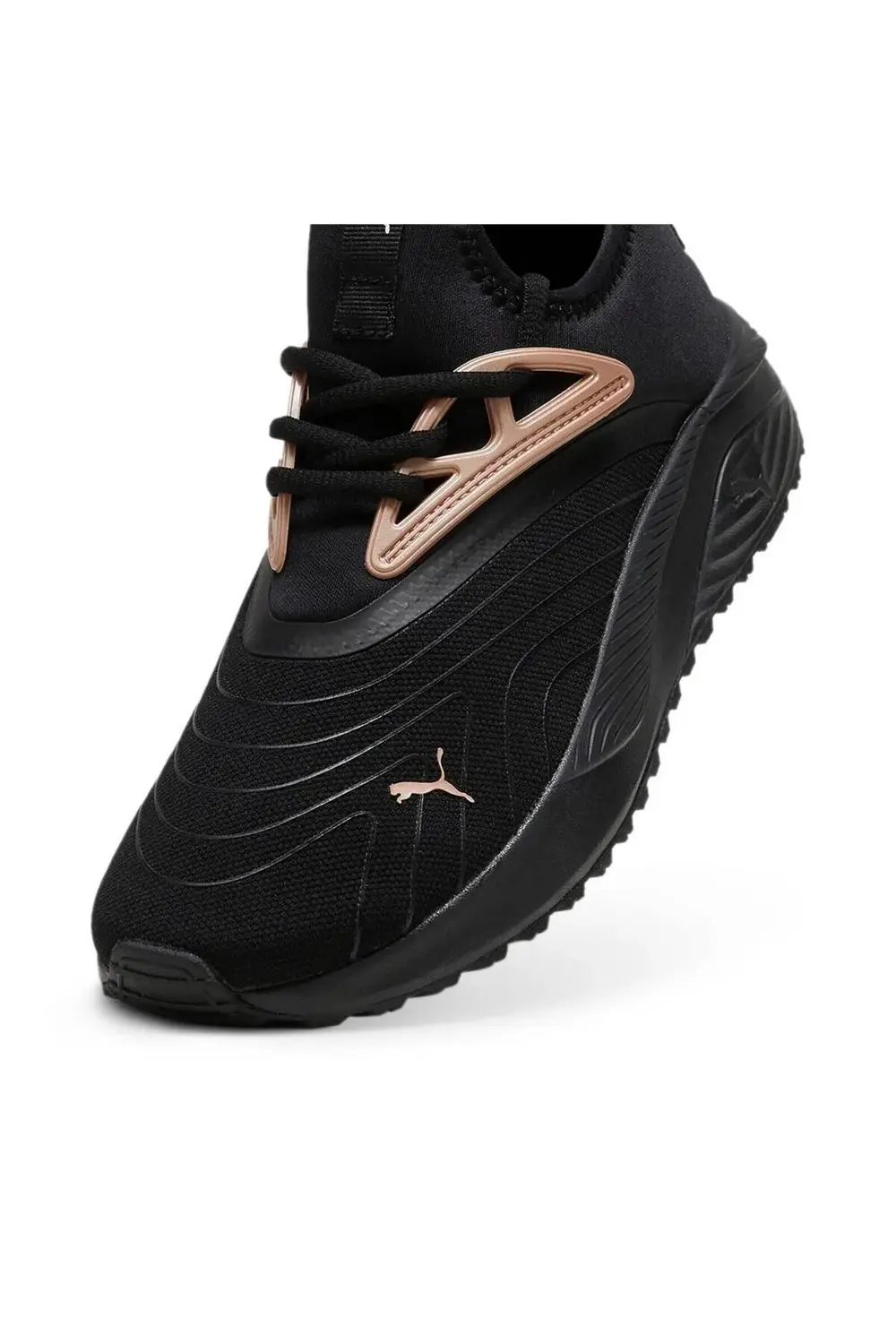 Pacer Beauty-PUMA Blk-Rose Gold-PUMA WHT Kadın Spor Ayakkabı