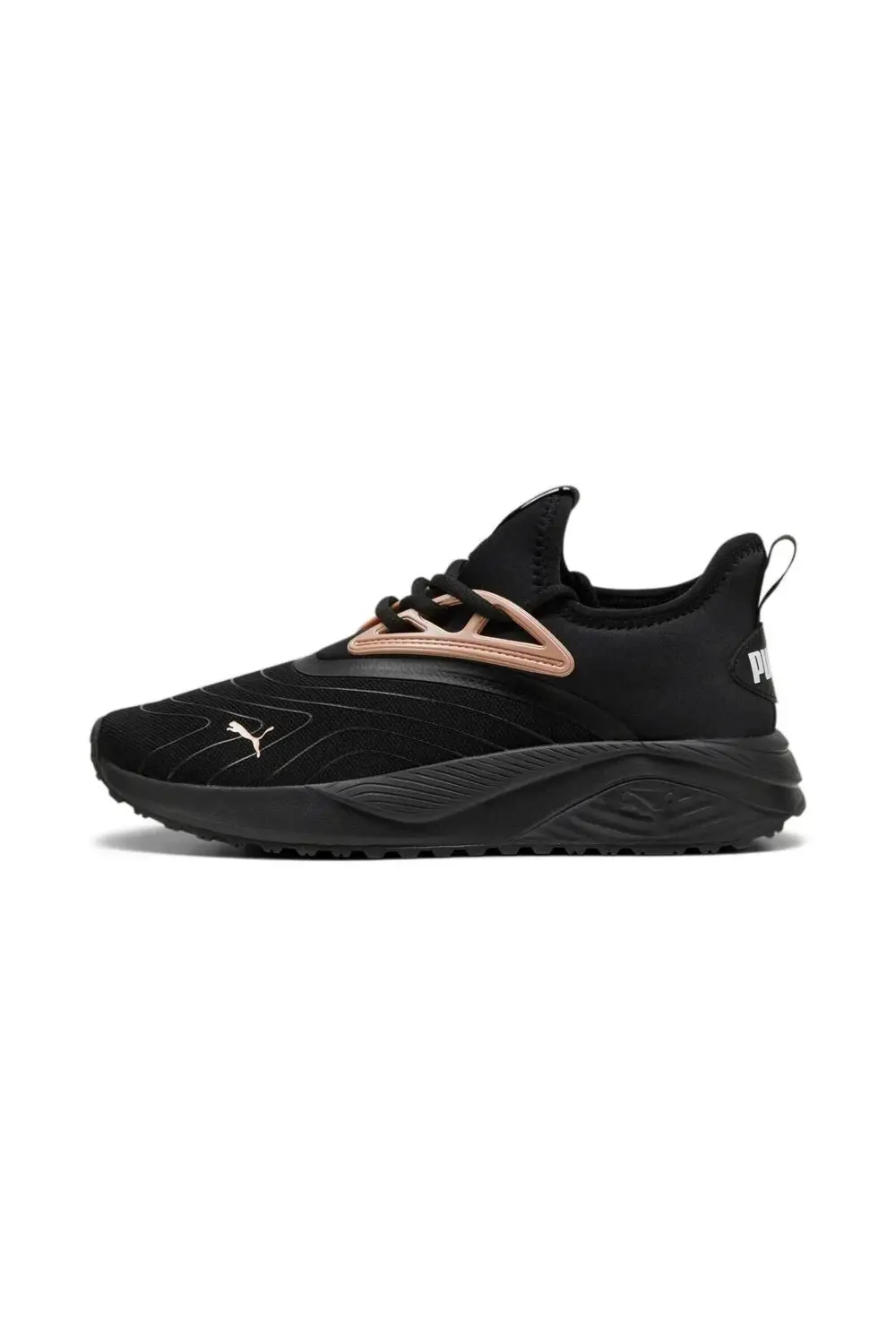 Pacer Beauty-PUMA Blk-Rose Gold-PUMA WHT Kadın Spor Ayakkabı