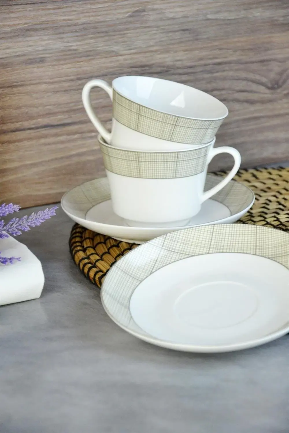 Paçi Laura 6 Kişilik Porselen Fincan Takımı 270CC