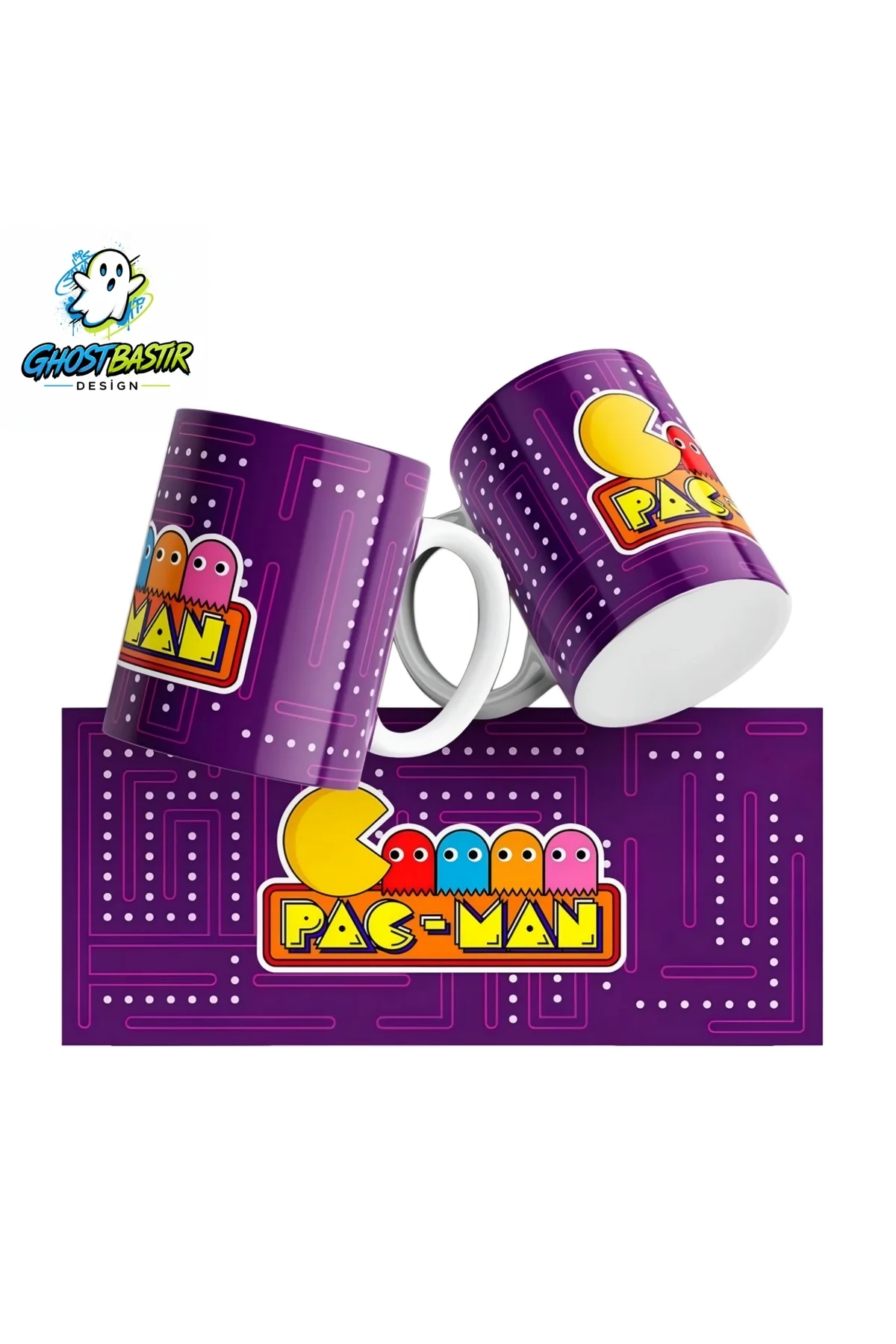 PacMan Kupa Bardak | Tek Adet K0651