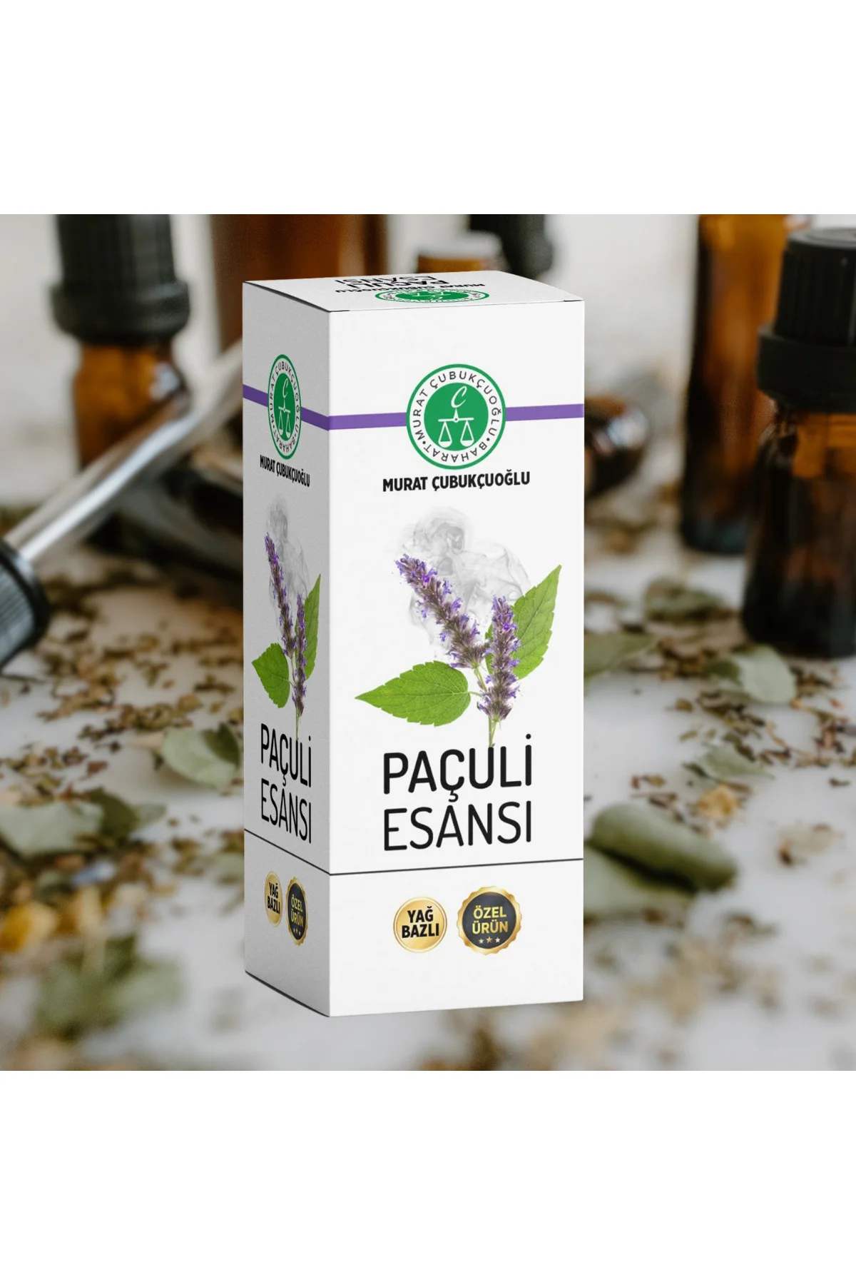 Paçuli Esansı: Toprak, Derin, Denge - 10 Cc