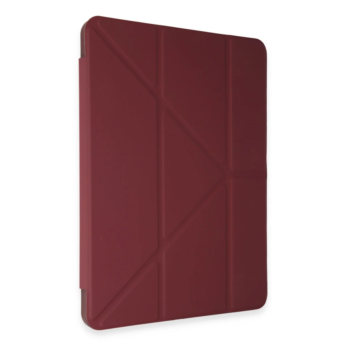 Pad 9 Mars Tablet Kılıfı - Mürdüm Kalemlikli Çift Koruma ve Stand Özellikli