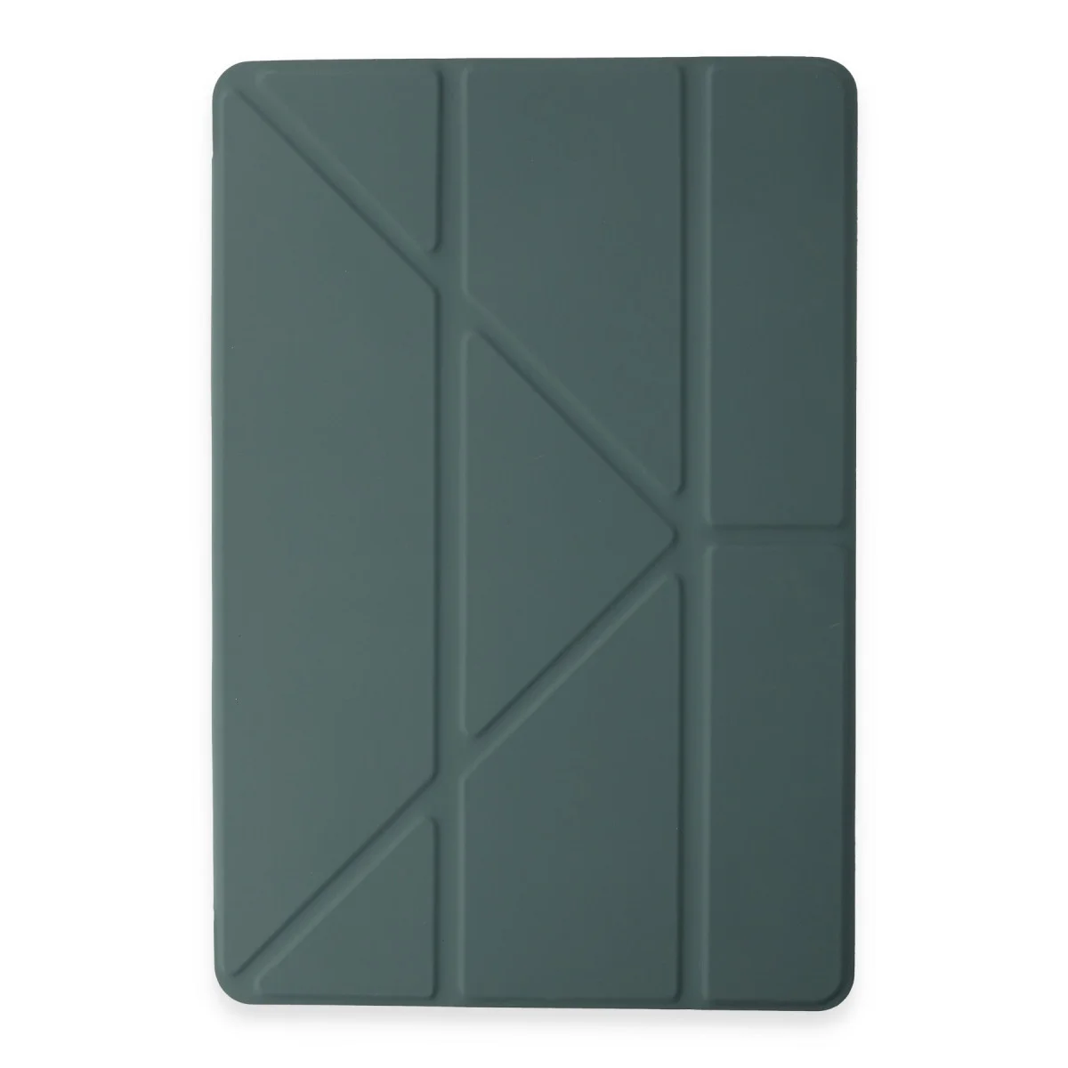 Pad 9 Mars Tablet Kılıfı Koyu Yeşil - Katlanabilir Stand ve Kalemlikli Akıllı Koruma