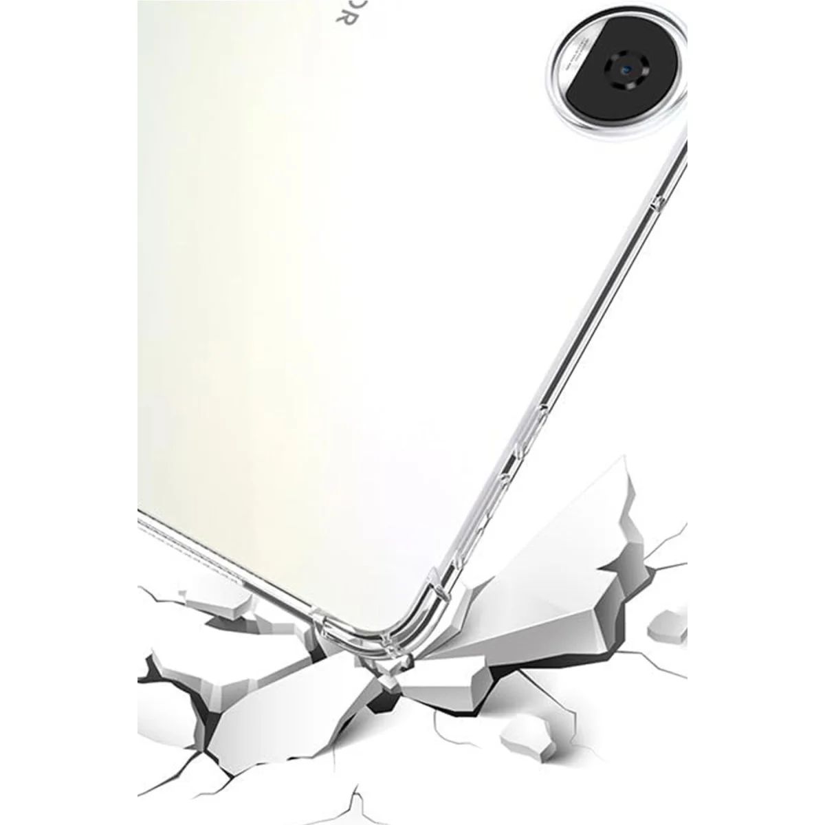 Pad 9 Silikon Tablet Kılıfı - Şeffaf Anti Şok Koruma