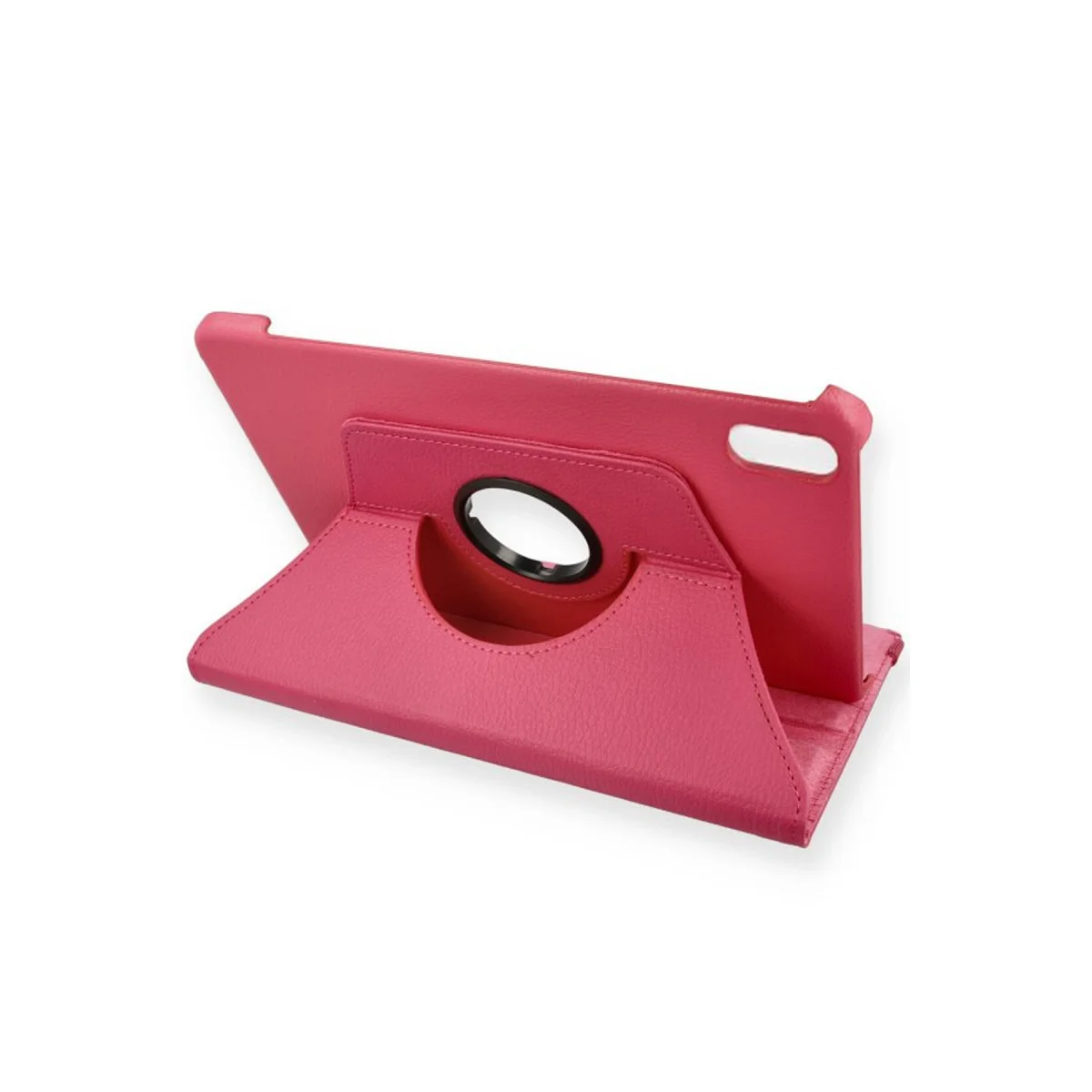 Pad V9 Kılıf 360 Tablet Deri Kılıf - Pembe (360 Dönüşlü Standlı Koruyucu)
