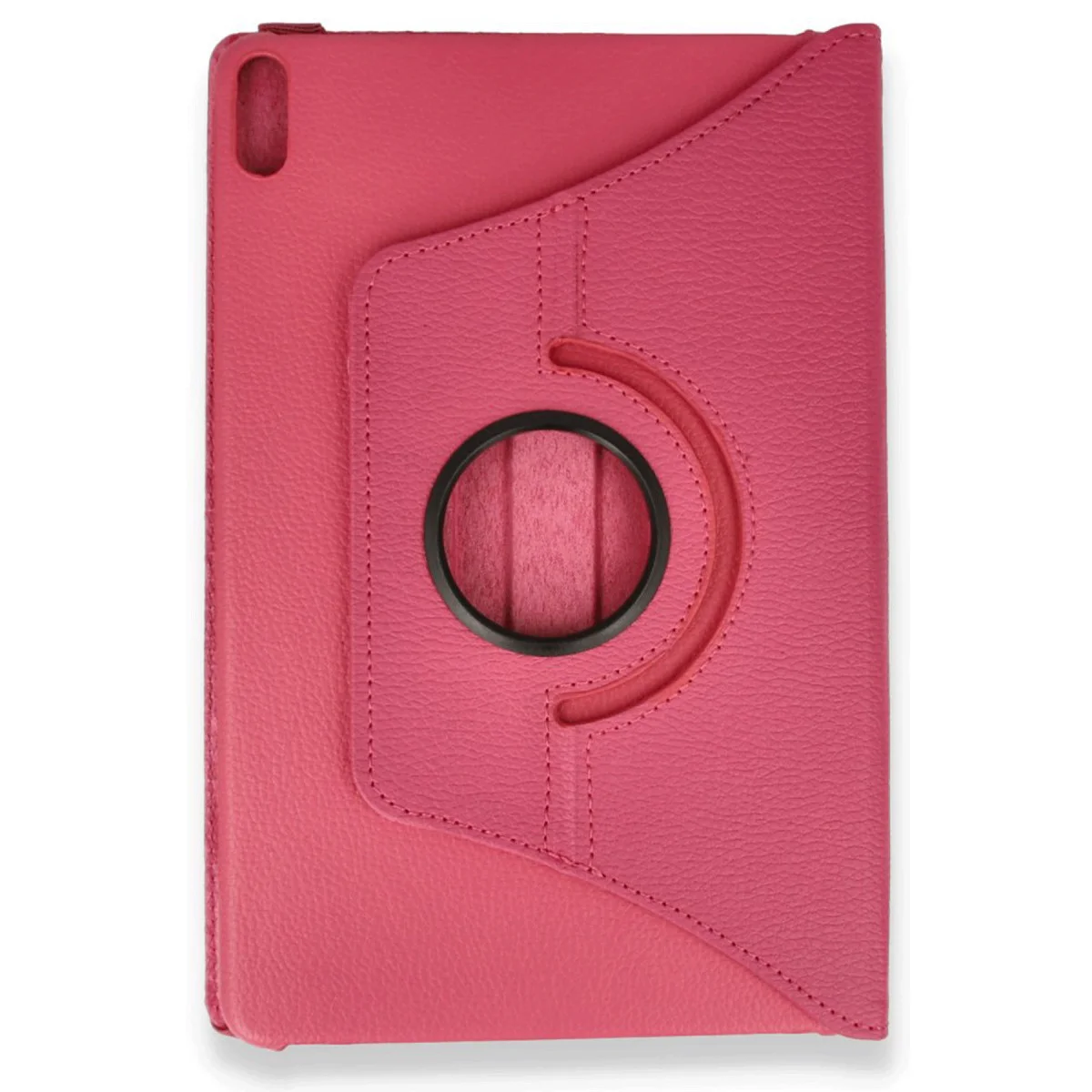 Pad X8A 360 Derece Döner Tablet Deri Kılıfı - Pembe