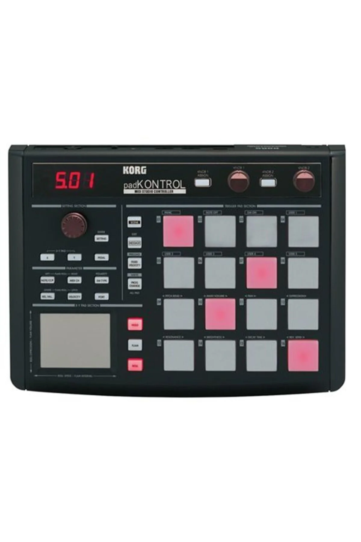 PADKONTROL | MIDI Studio Controller (16 Aydınlatmalı Pad)