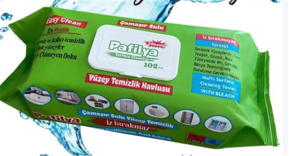 Pafilya Çamaşır Sulu  Yüzey Temizlik Havlusu 102 li (İz Bırakmaz)