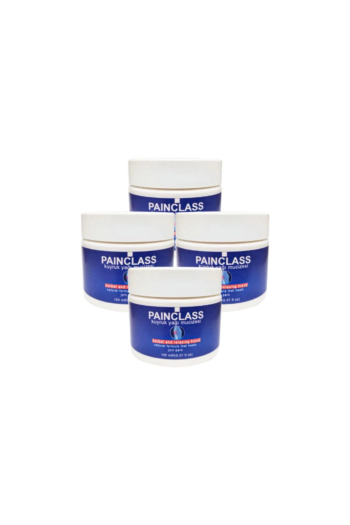 Painclass Kuyruk Yağı Kremi 4x150 ml – Eklemlerde Ağrı Kesici ve Sıcak Etki Fiyatı, Yorumları ve Özellikleri