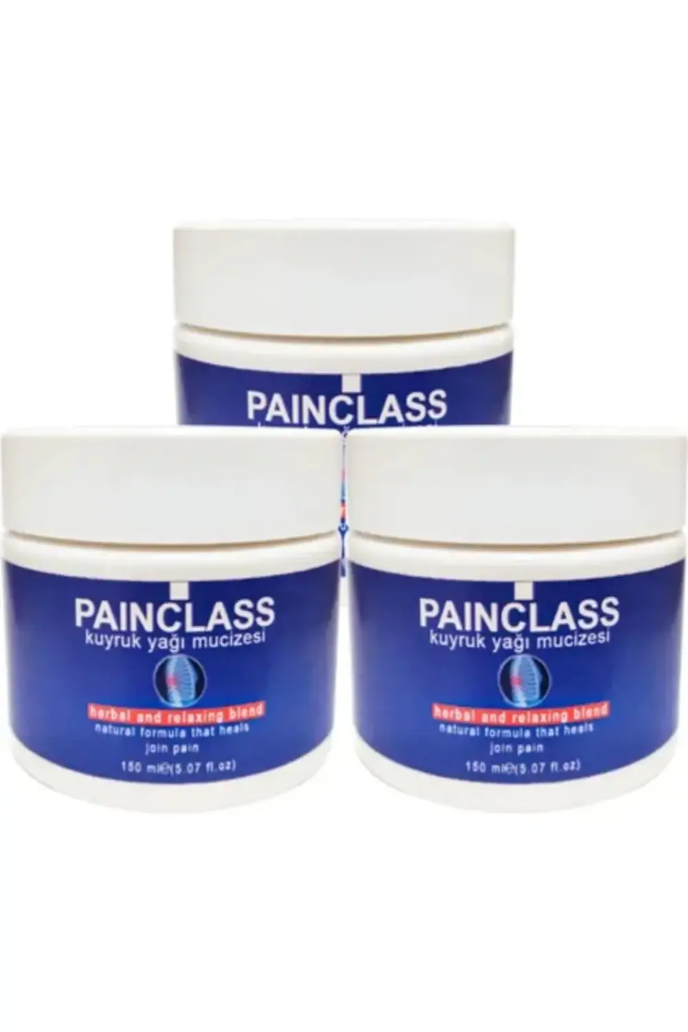 Painclass Rahatlatıcı Kuyruk Yağı Kremi 150ml X 3 ADET