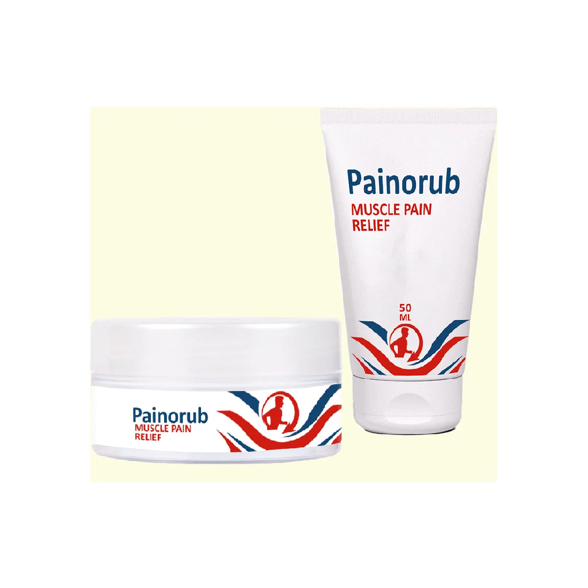 Painorub Krem – Kril Yağı & Afrika Zencefil Özü ile Rahatlama 50 ml Tüp&Kavanoz Set