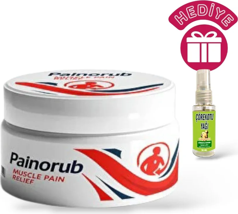 Painorub Masaj Kremi 50 ml - Vücut Ağrıları İçin Hızlı Rahatlama + 30 ml Çörek Otu Yağı Hediye Fiyatı, Yorumları ve Özellikleri