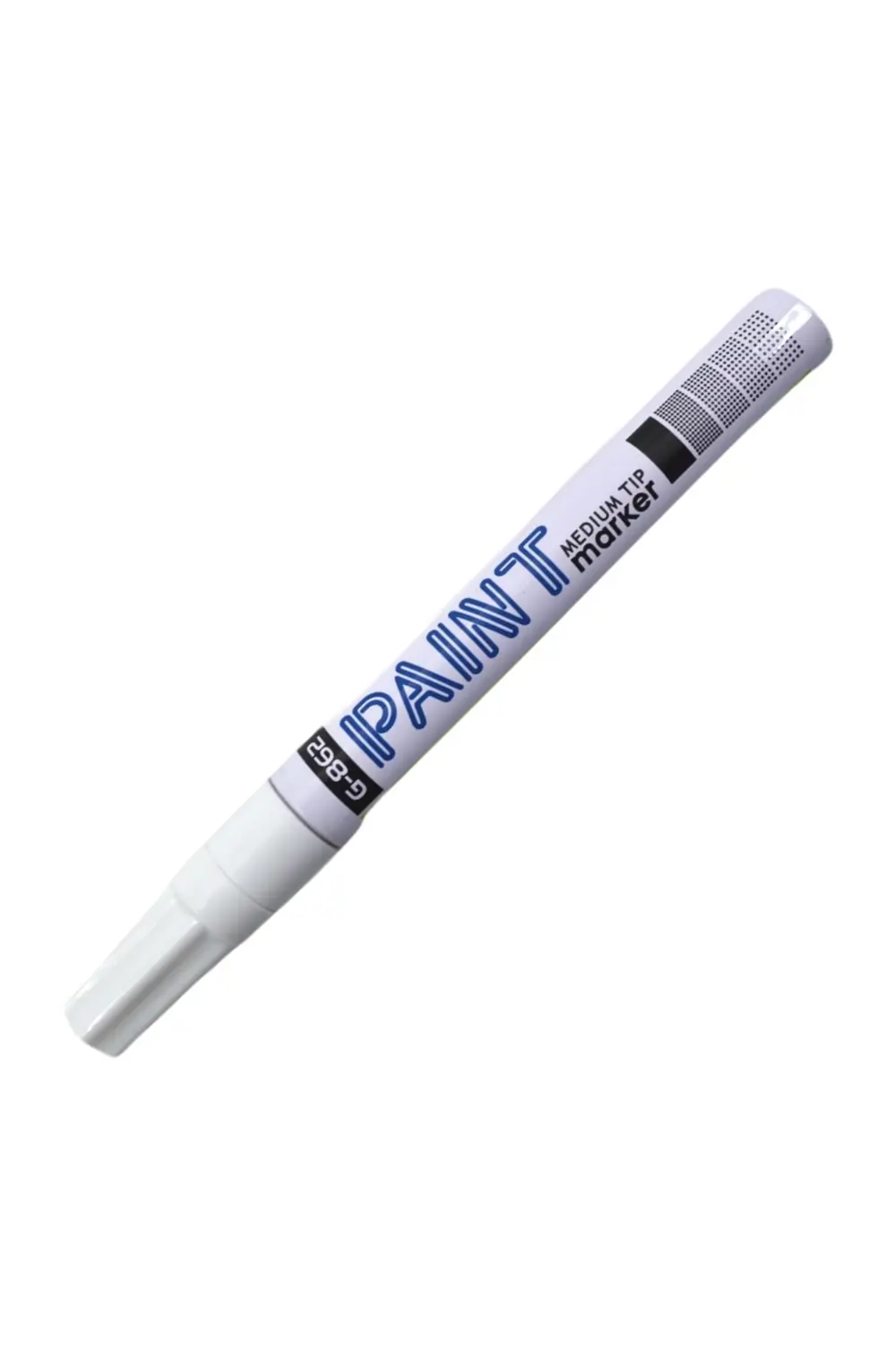 Paint Markör Çok Amaçlı Marker Beyaz G-862