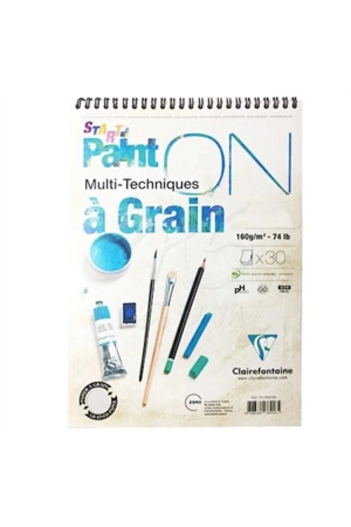 Paınt On A Graın Start A3 Çizim Blok 160 Gram 30 Yaprak Resim Def
