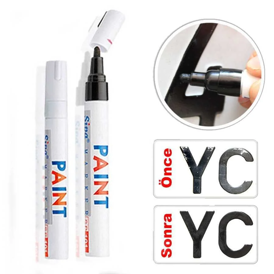 Paint Plaka Yazma Kalemi Siyah Fiyatı, Yorumları ve Özellikleri