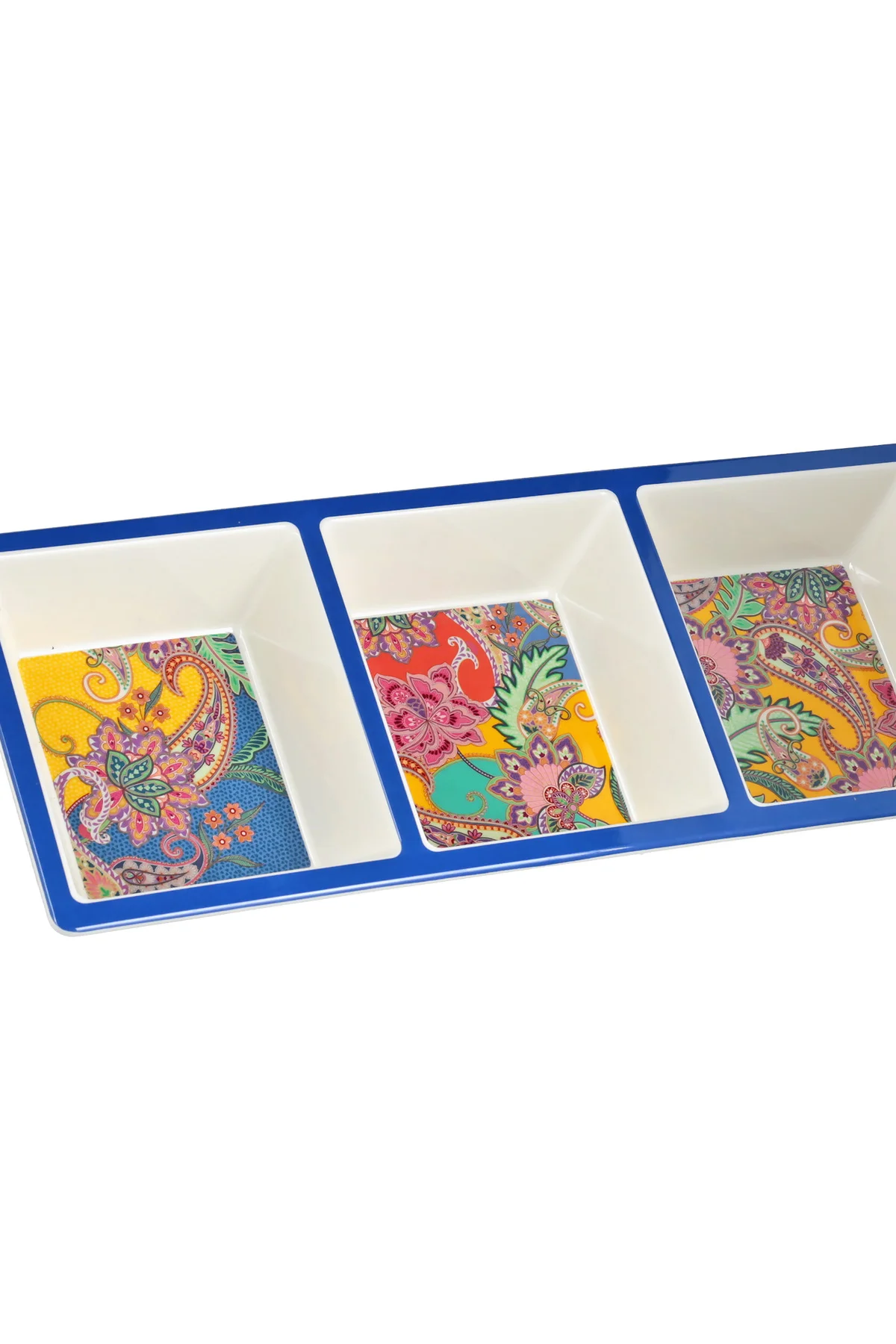 Paiselle Melamin 3 Bölmeli Çerezlik 2Li Set 38Cm