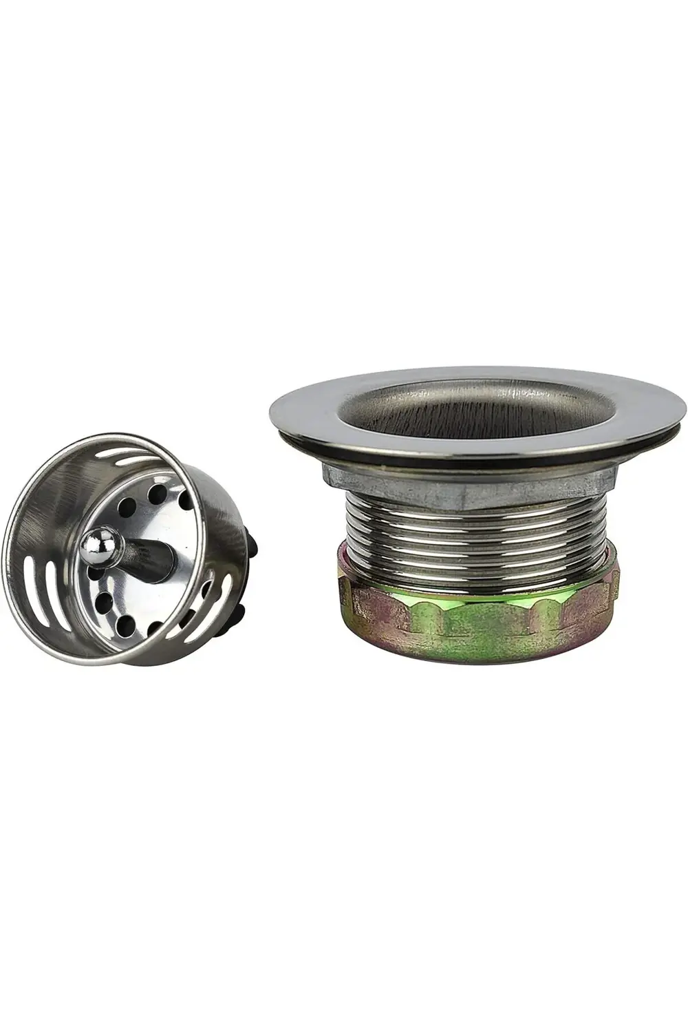 Pak Keeney 878PC Paslanmaz Çelik Junior Duo Sepetli Lavabo Süzgec