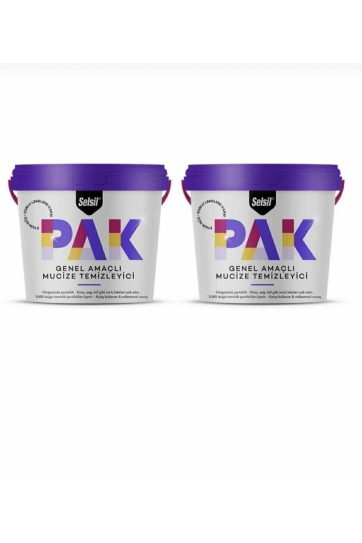 Pak Mucizevi Temizleyici 2'li Paket Adet 2x500 Gr