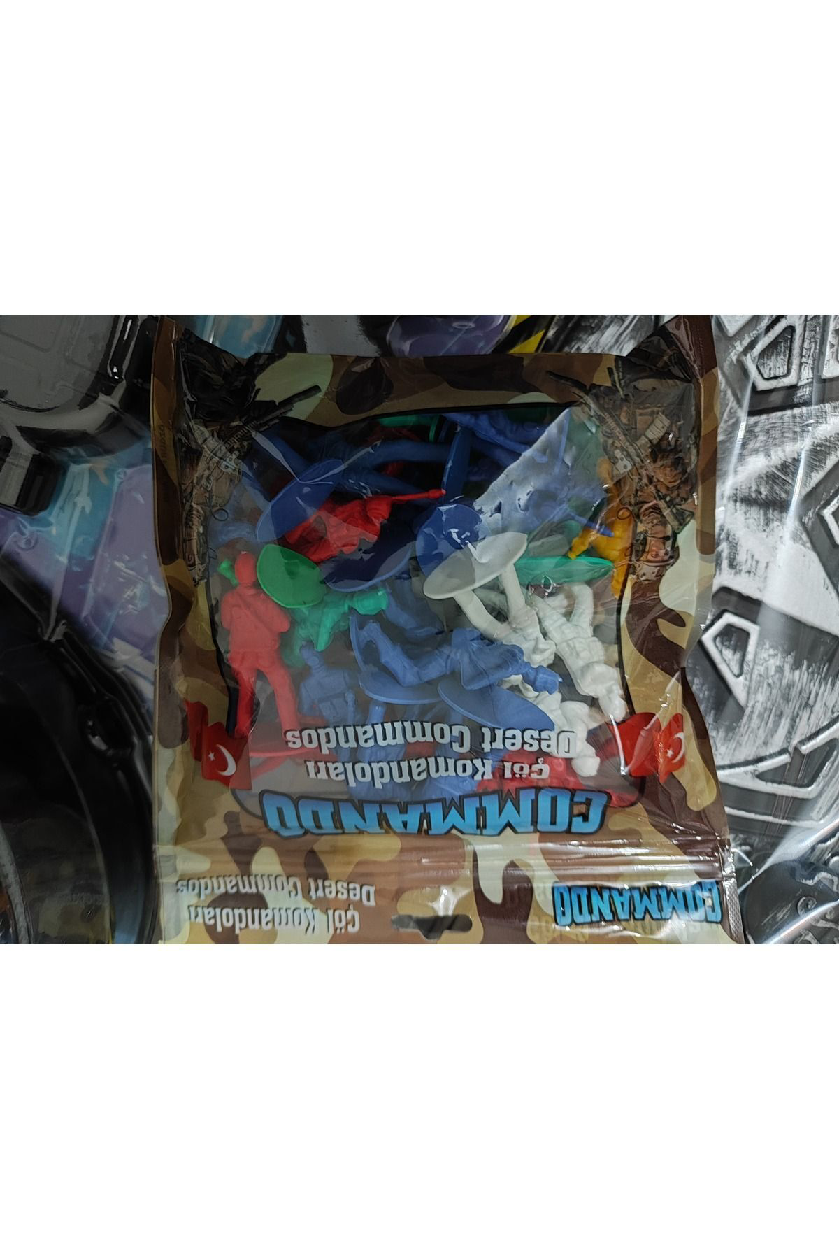 İmamoğlu Oyuncak Paketli Renkli Çöl Sat Komandolari